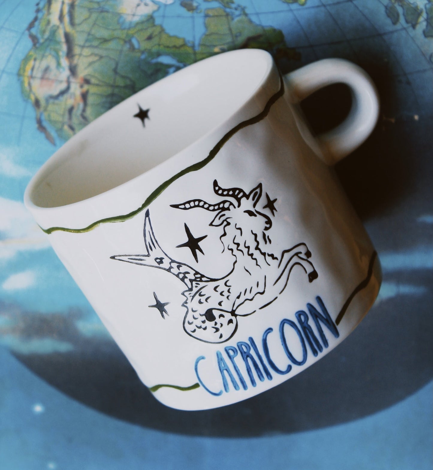 予約販売（10月上旬〜中旬入荷予定）ゾディアック マグカップ Capricorn